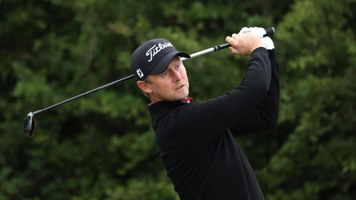 Golfer Justin Harding